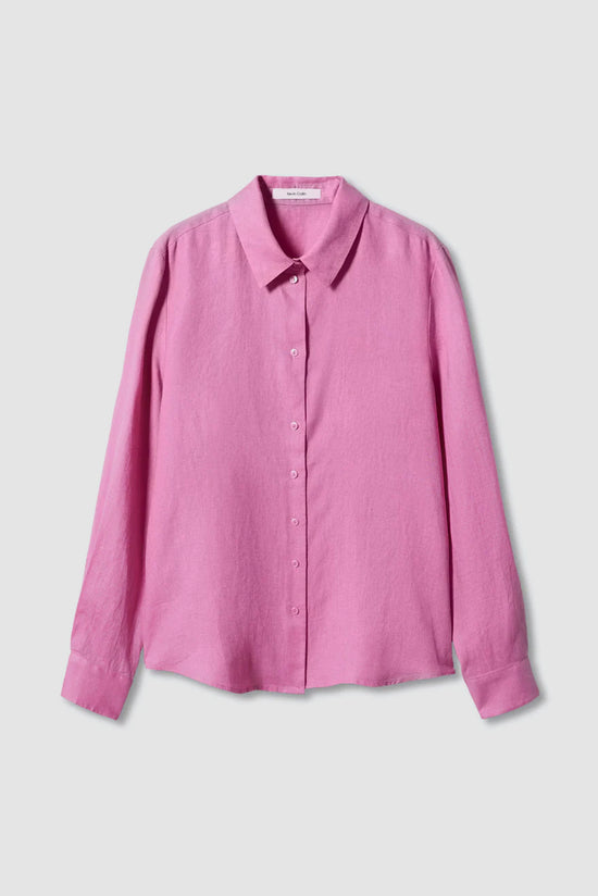 Pink Linen Shirt kevincollin.com