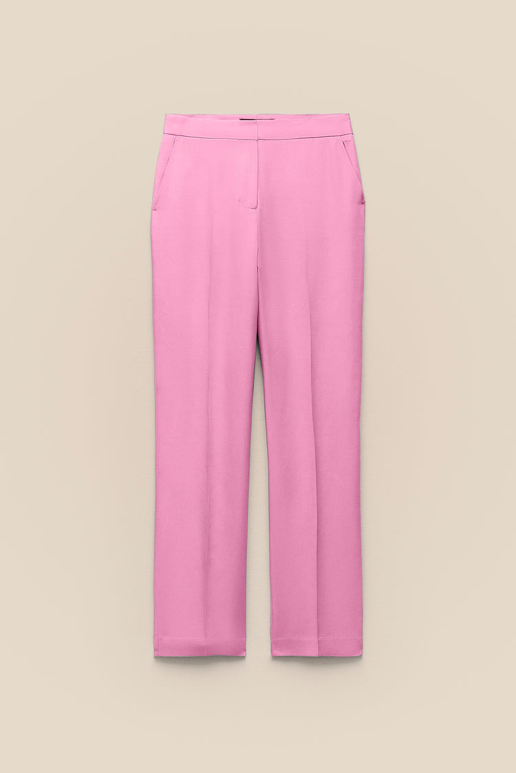 Pink Linen Pants kevincollin.com