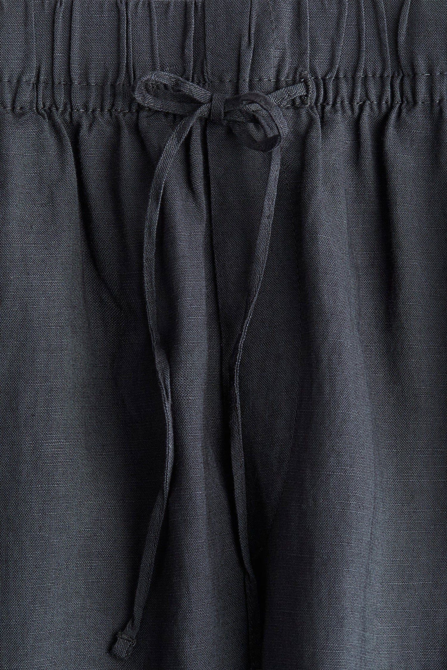 Grey Drift Linen Trousers kevincollin.com
