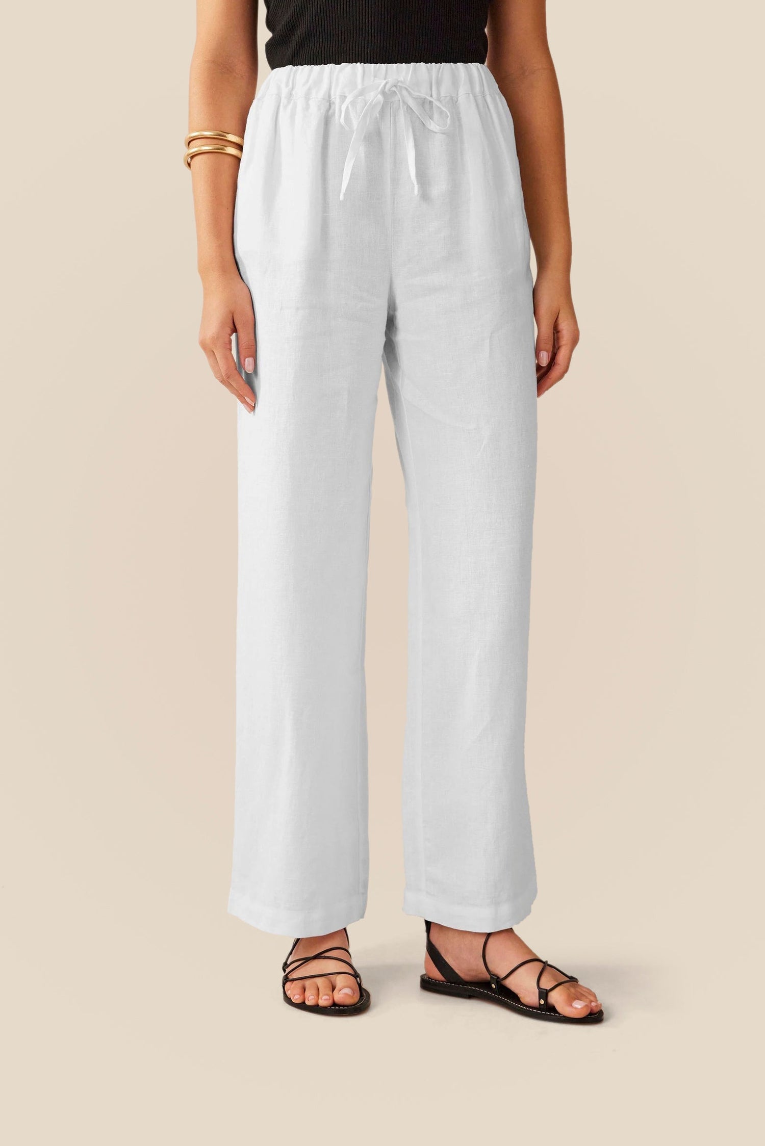 Midnight Drift Linen Trousers kevincollin.com