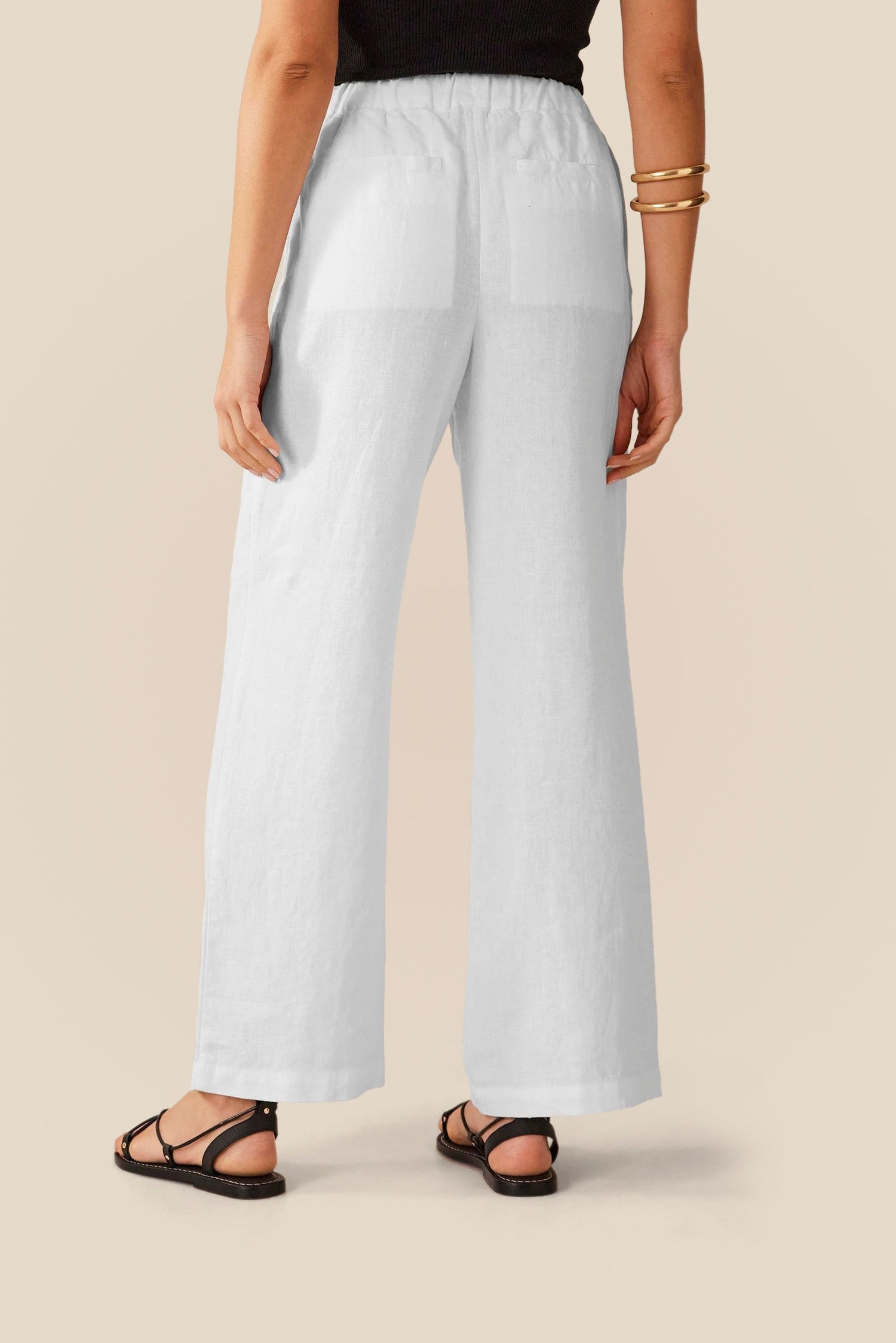 Midnight Drift Linen Trousers kevincollin.com