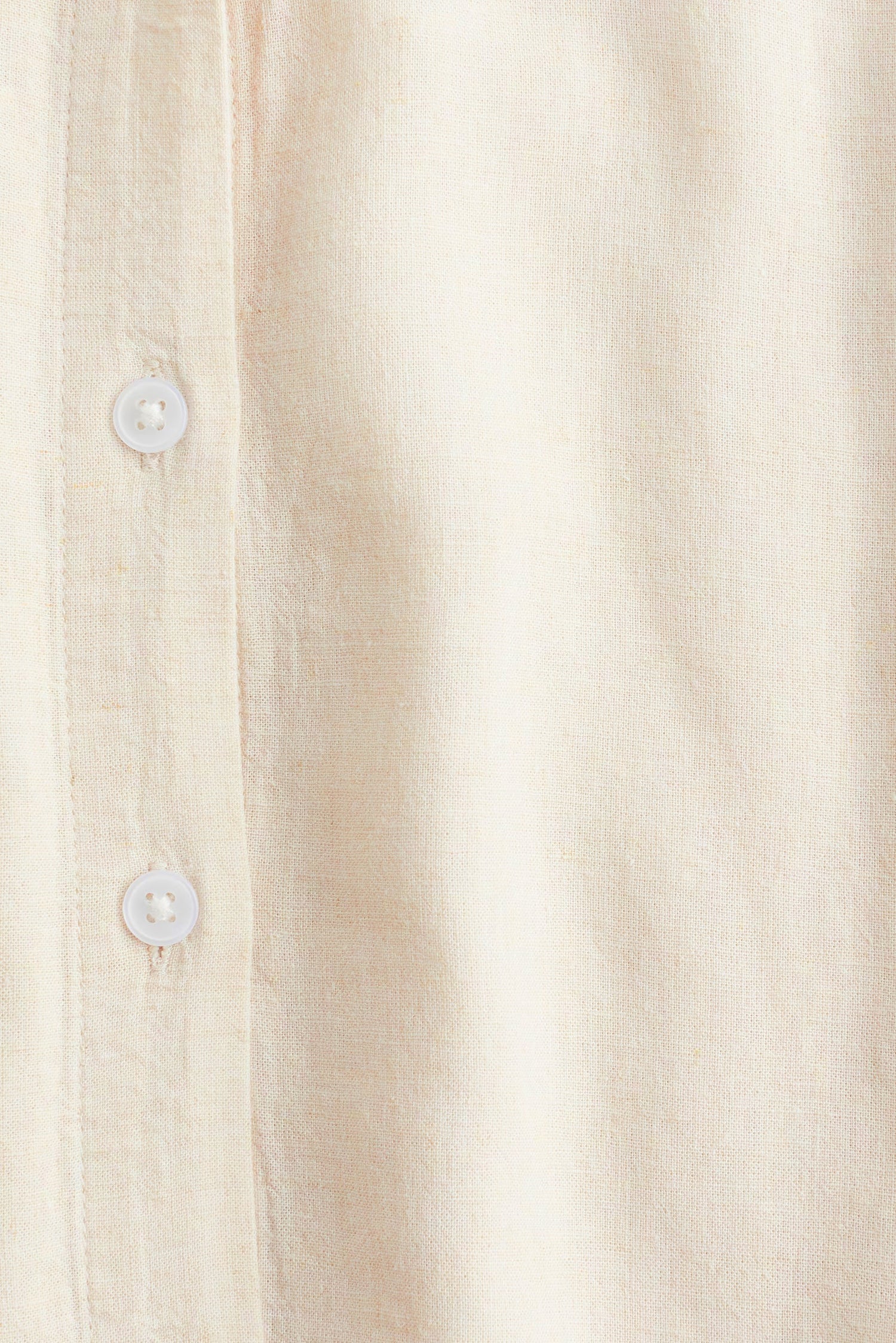 Sand Beige Linen Luxe Oversized Shirt kevincollin.com