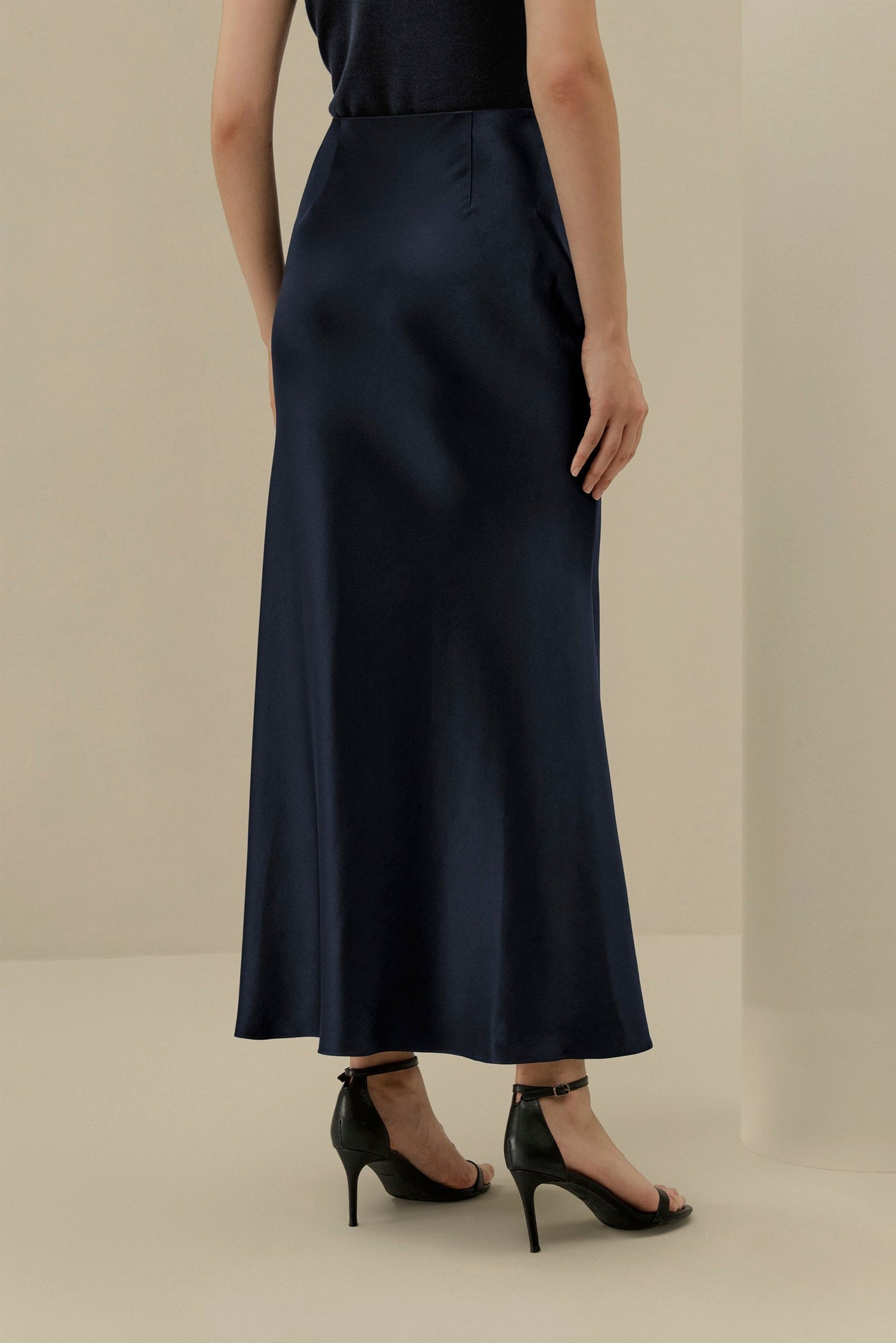 Snowfall Elegance Maxi Skirt kevincollin.com