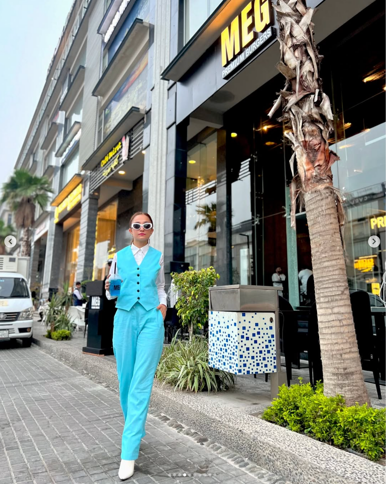 Blue Linen Pants kevincollin.com