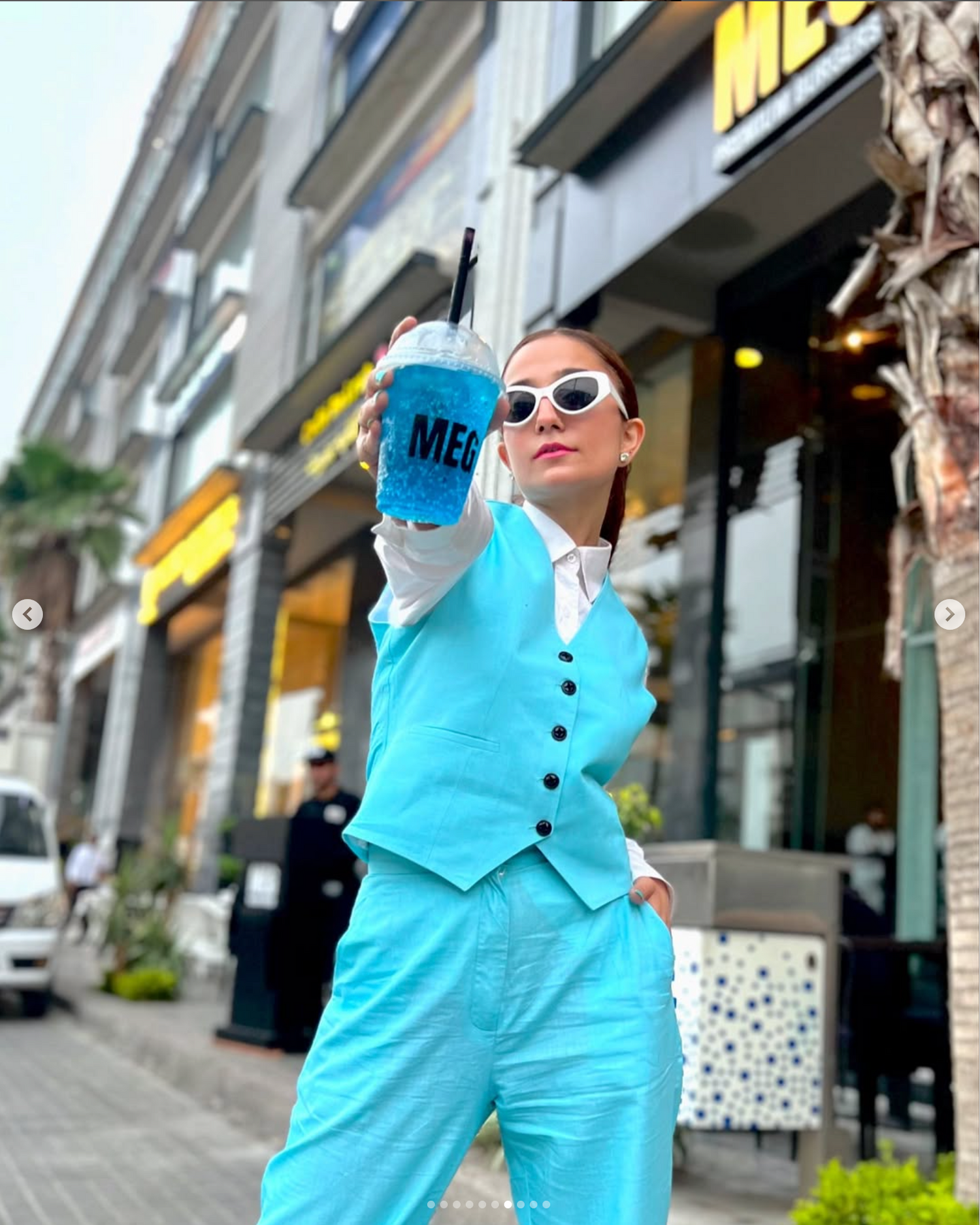 Blue Linen Pants kevincollin.com