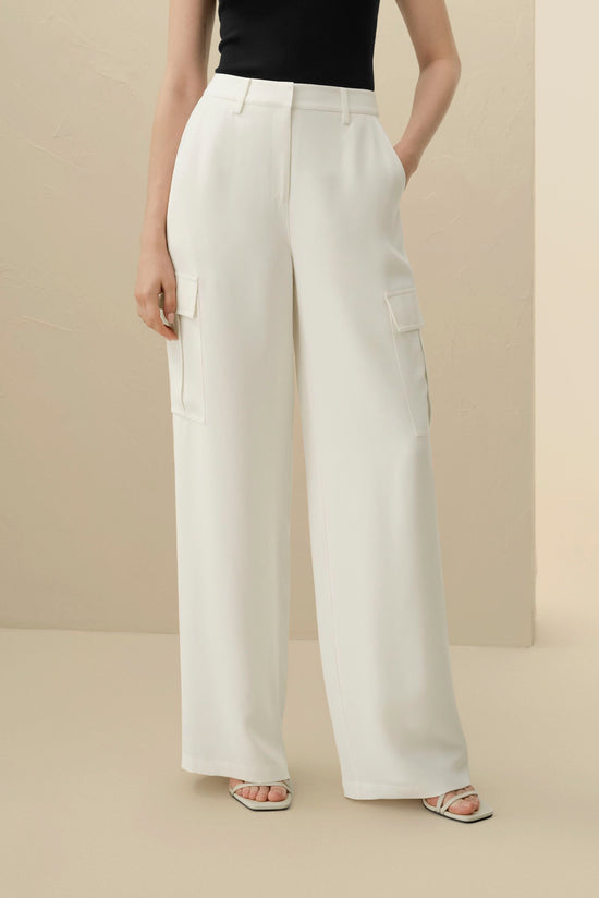 Georgette Cargo Pants