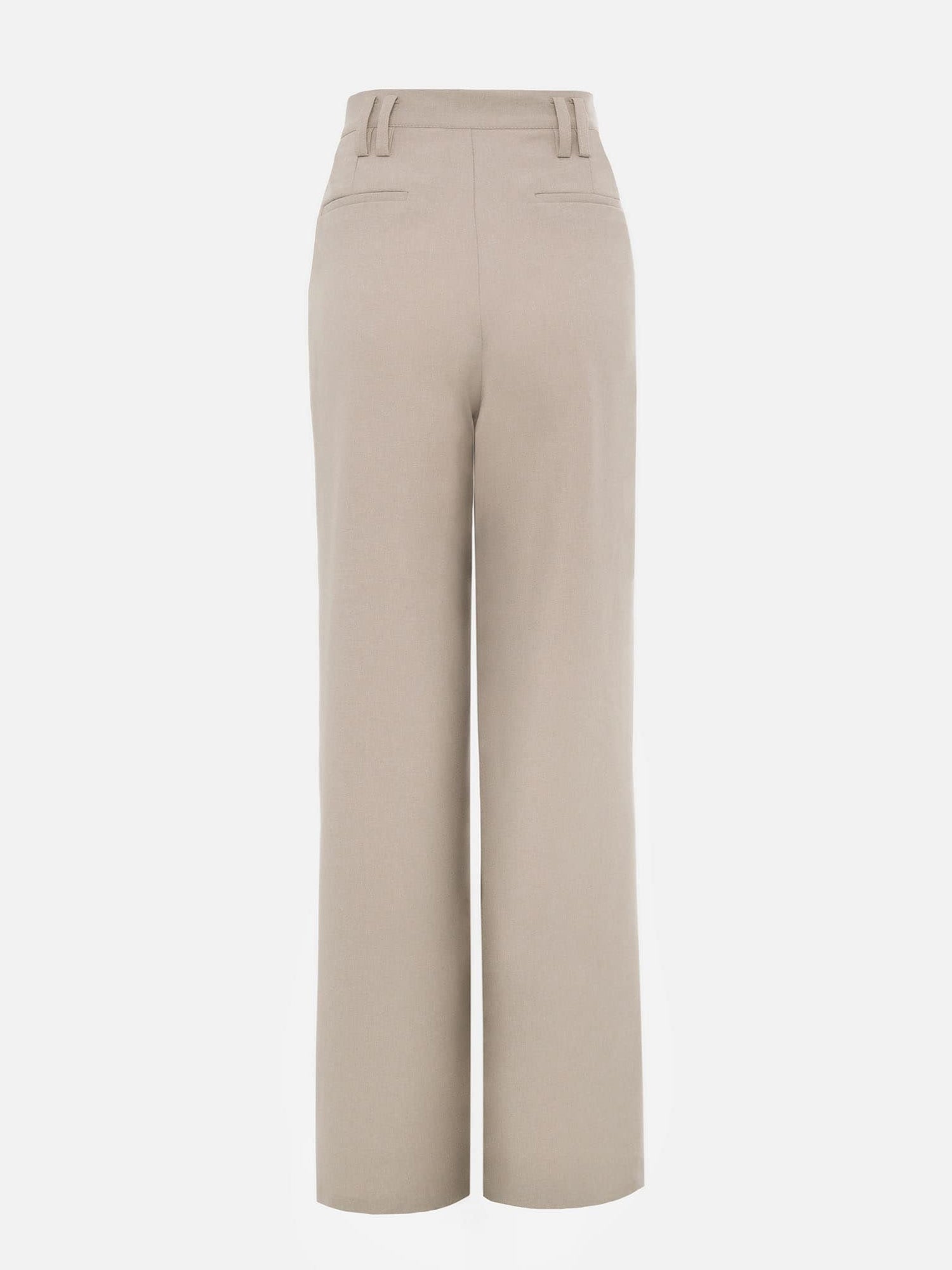 Pleated Flared Pants kevincollin.com