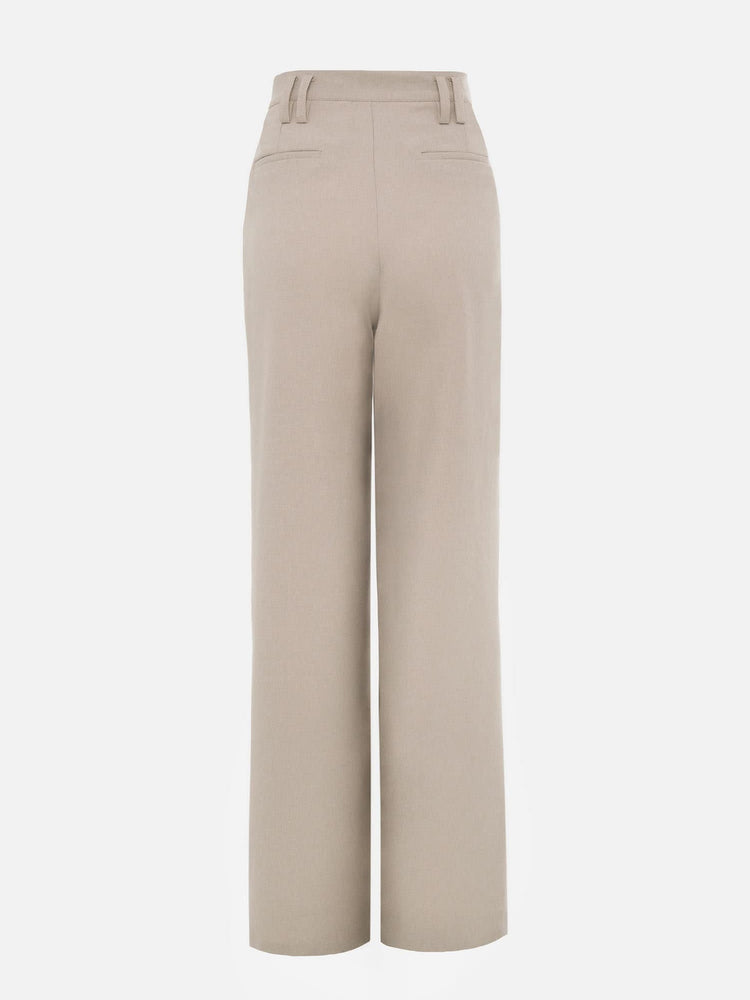 Pleated Flared Pants kevincollin.com