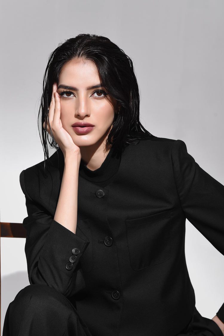 Black Casual Suit kevincollin.com