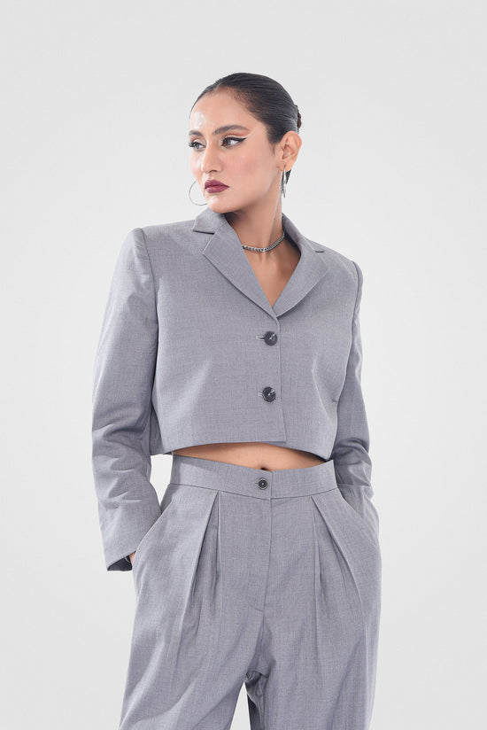 Grey Waistless Suit kevincollin.com