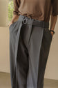White Elegance Pleated Trousers kevincollin.com