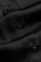 Dark Brown V-Neck Blouse kevincollin.com