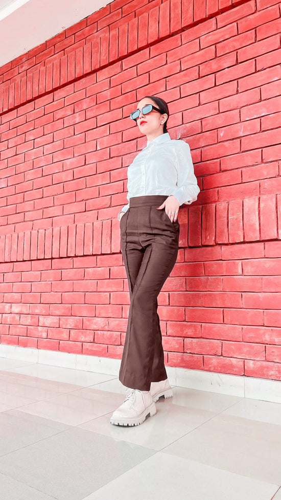 Modern High-Waist Slacks kevincollin.com