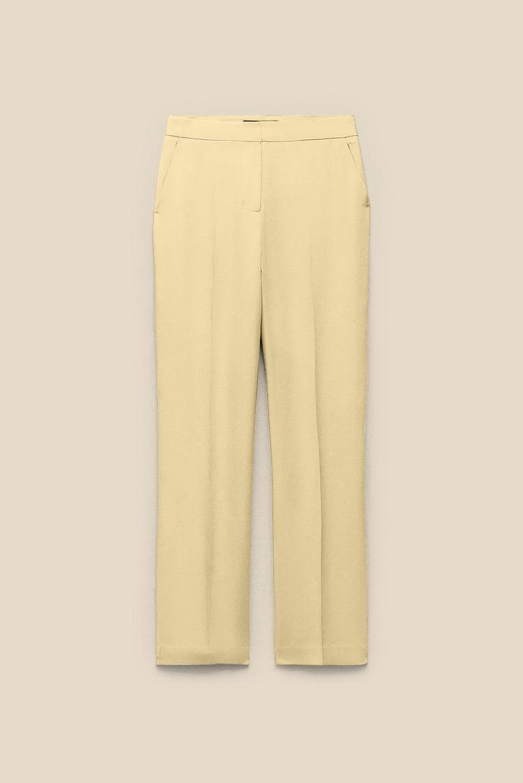 Light Yellow Linen Pants (Copy) kevincollin.com