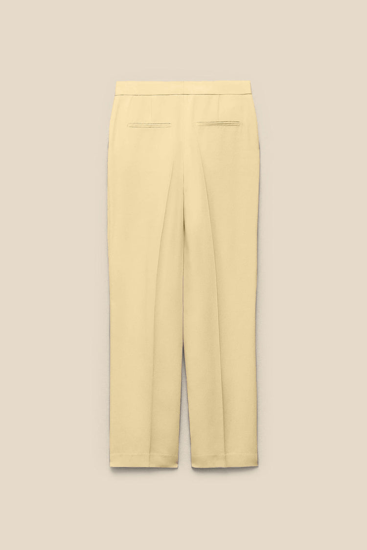 Light Yellow Linen Pants (Copy) kevincollin.com