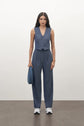 Steel Blue Tailored Vest kevincollin.com