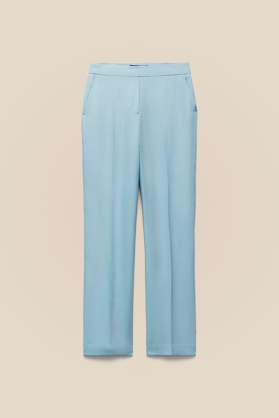 Blue Linen Pants kevincollin.com