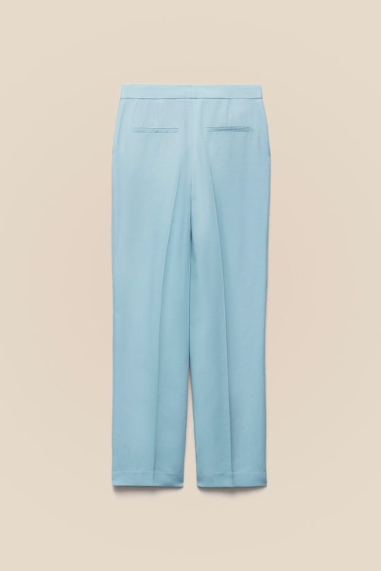 Blue Linen Pants kevincollin.com