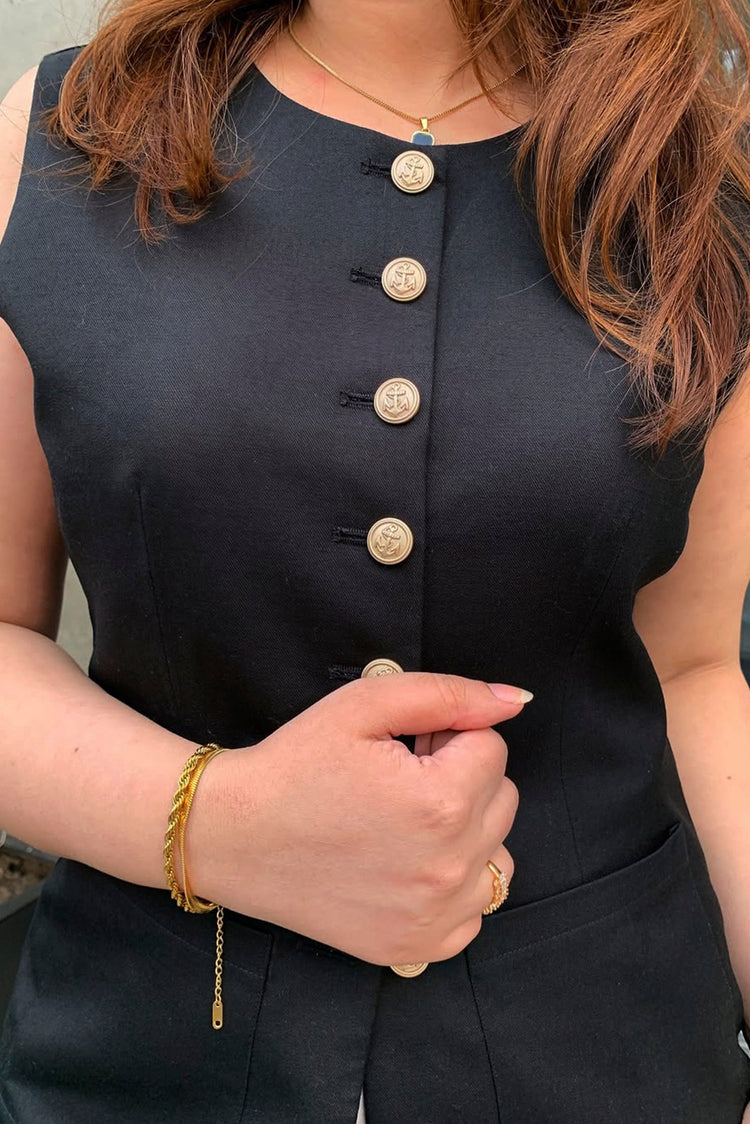 Luxe Black Custom Tailored Blazer kevincollin.com