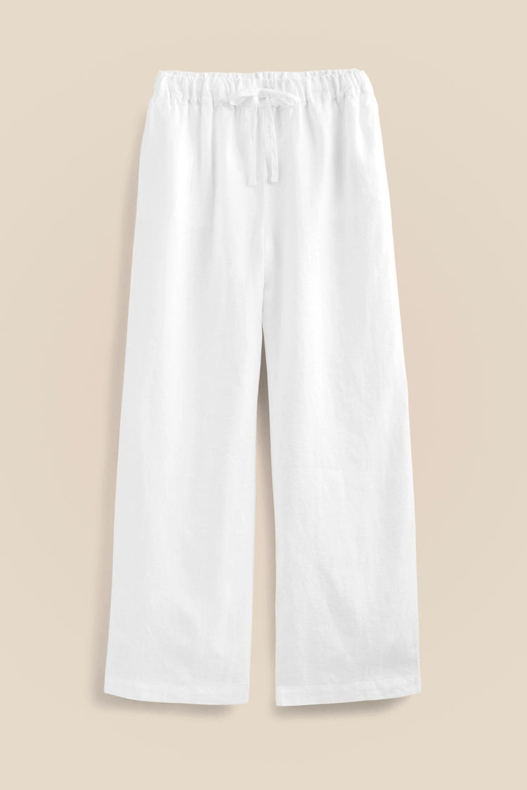Linen Pull On Trousers kevincollin.com