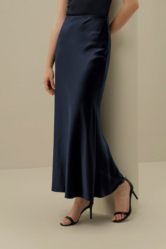 Snowfall Elegance Maxi Skirt kevincollin.com