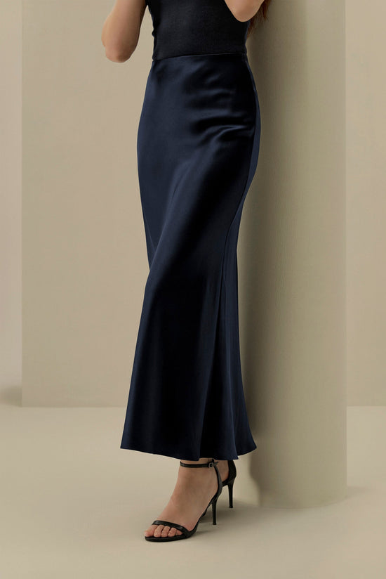 Snowfall Elegance Maxi Skirt kevincollin.com