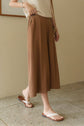 Espresso Luxe Wide Leg Slacks kevincollin.com