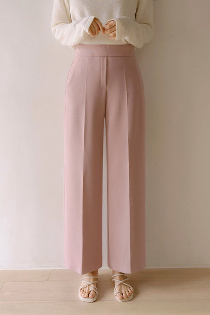 Blush Serenity Wide Leg Slacks kevincollin.com