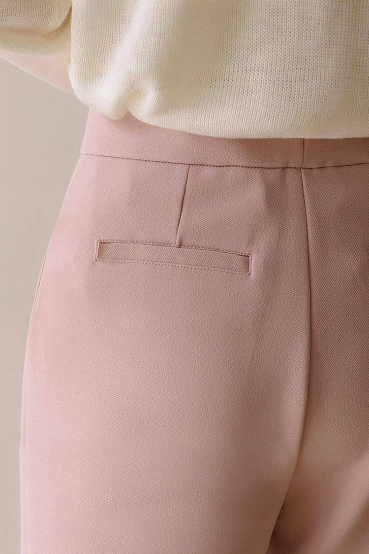 Blush Serenity Wide Leg Slacks kevincollin.com