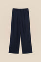 Wide Leg Elegance with Sculpted Pleats kevincollin.com