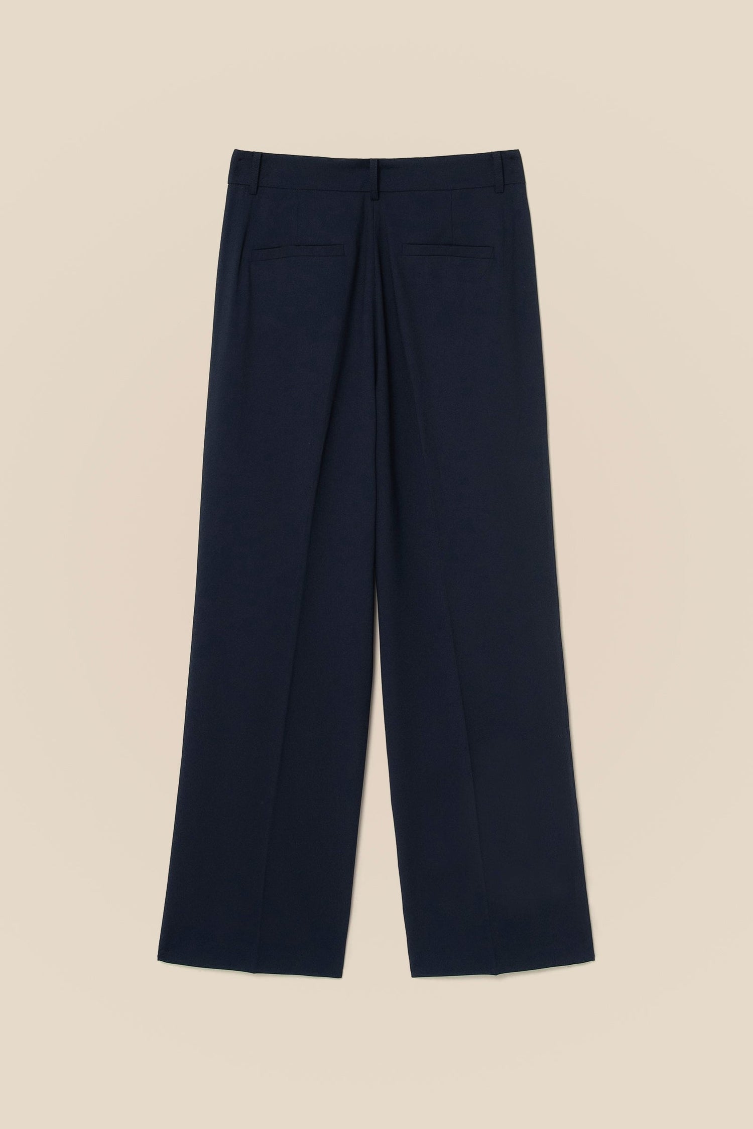 Wide Leg Elegance with Sculpted Pleats kevincollin.com