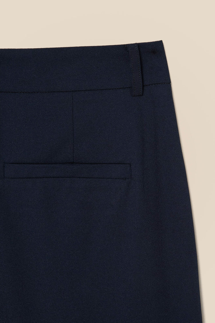 Wide Leg Elegance with Sculpted Pleats kevincollin.com