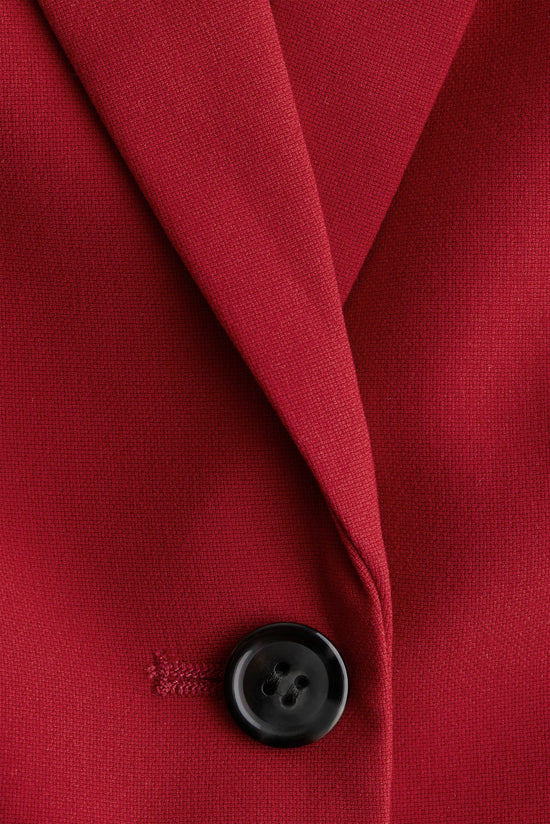 Red Statement Blazer kevincollin.com