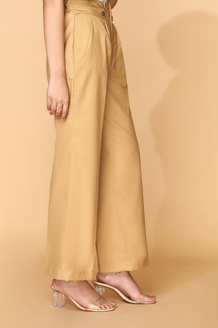 High-Waisted Pleated Trousers kevincollin.com