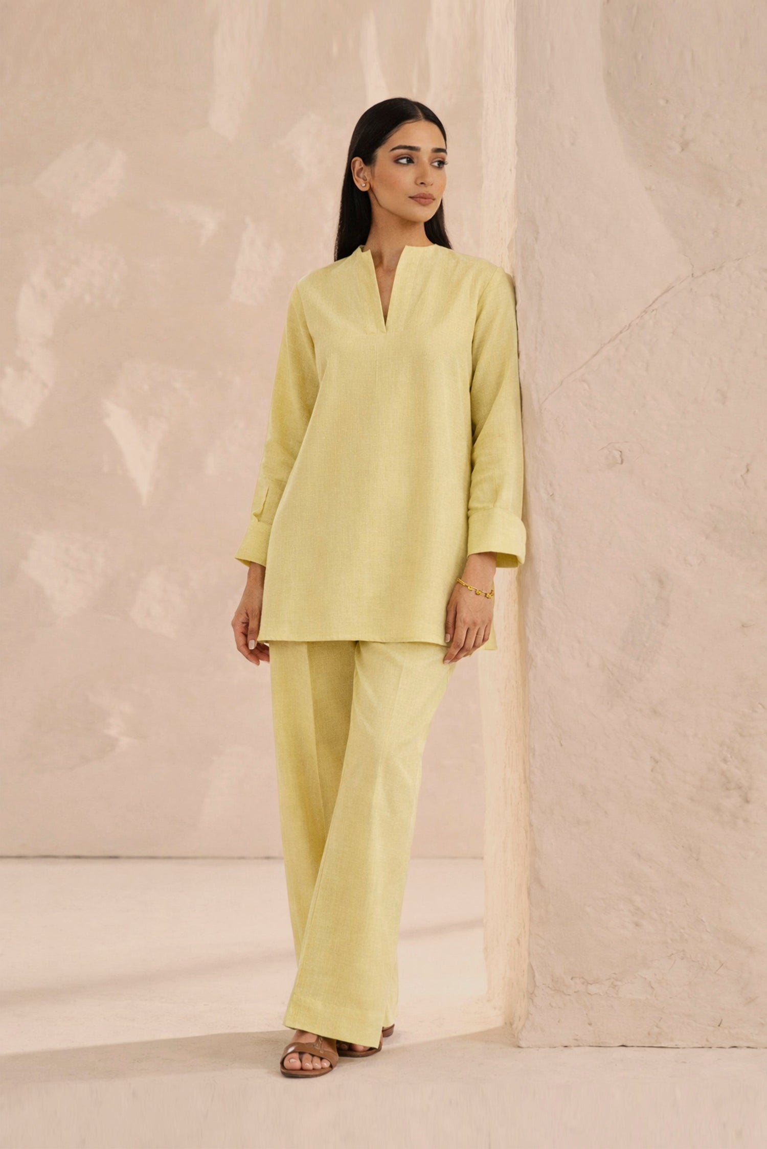 Lime Linen Set kevincollin.com