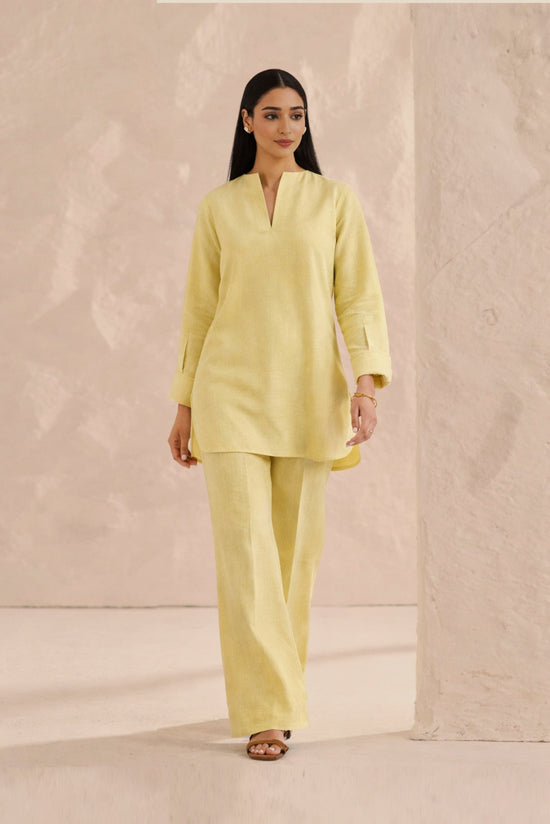 Lime Linen Set kevincollin.com