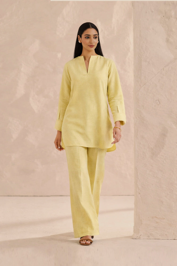 Lime Linen Set kevincollin.com