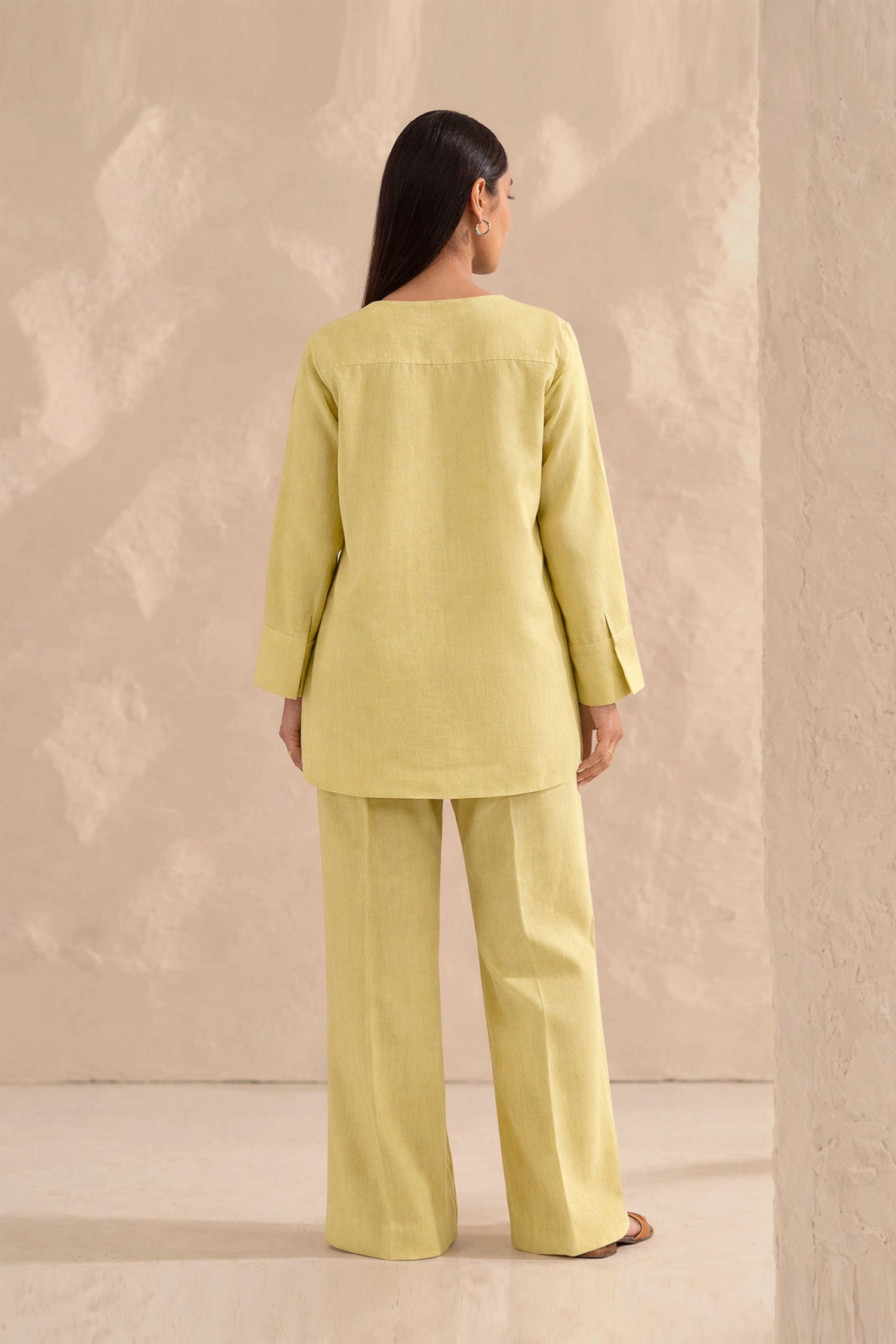 Lime Linen Set kevincollin.com