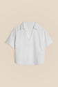 The Coastal Linen Shirt In White kevincollin.com