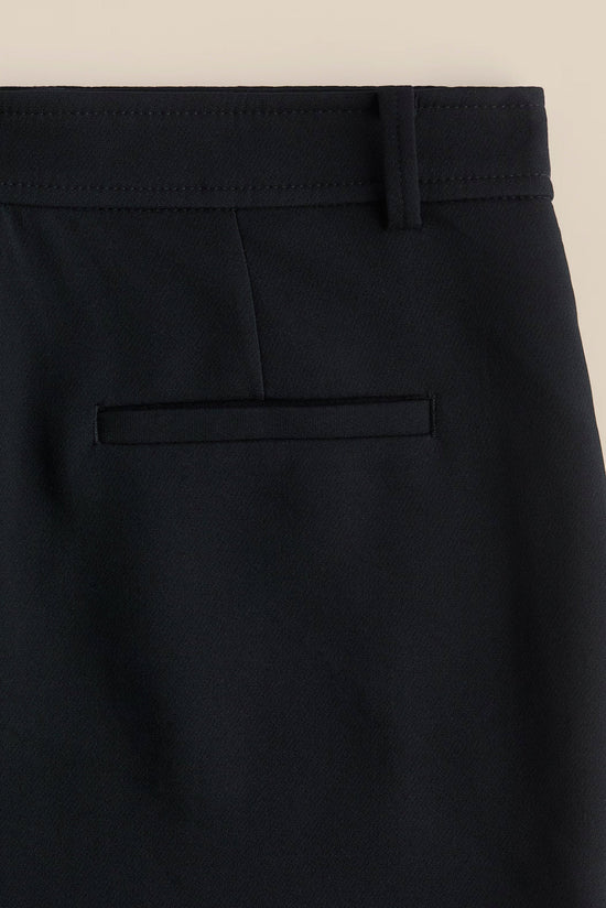 Noir Sleek Midi Skirt kevincollin.com