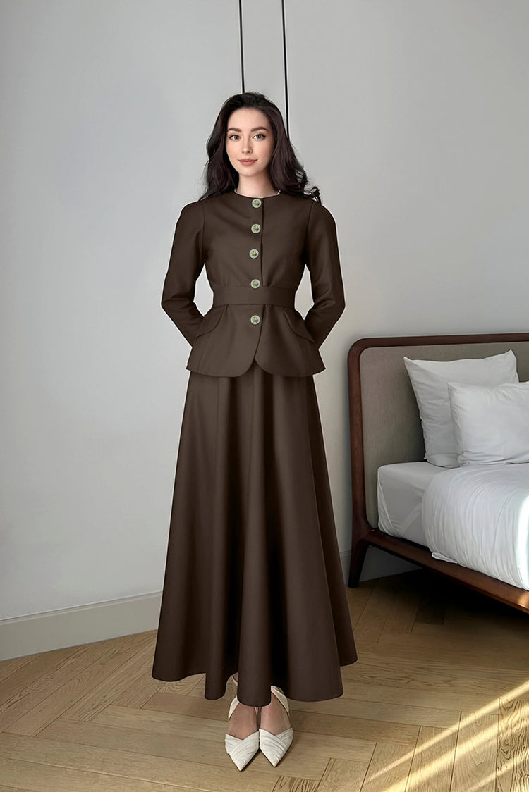 Luxury Maxi Skirt kevincollin.com