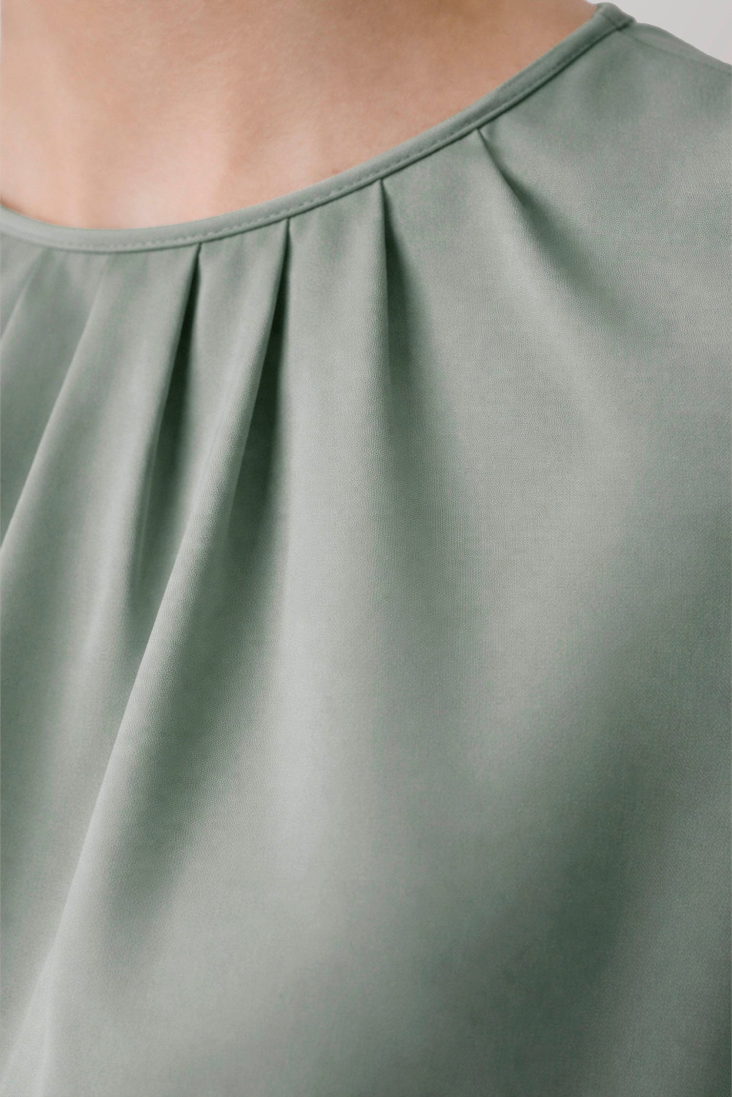 Sage Silk Blouse kevincollin.com