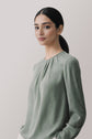 Sage Silk Blouse kevincollin.com