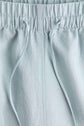 Light Turquoise Linen Trousers kevincollin.com