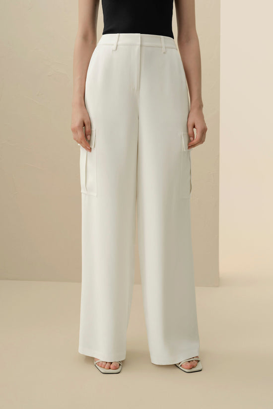 Georgette Cargo Pants