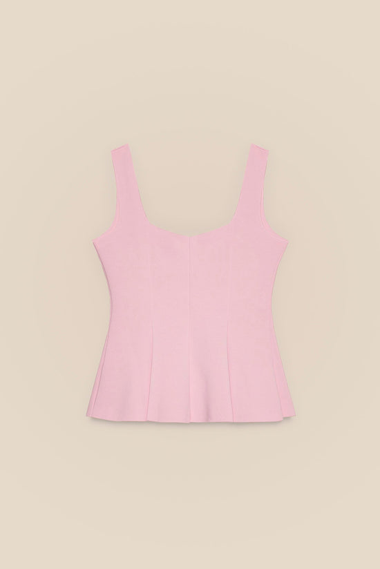 Peplum Button Top kevincollin.com