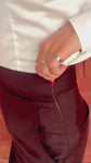 Modern High-Waist Slacks