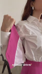 Pink Linen Vest