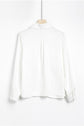 Collar Blouse In White kevincollin.com