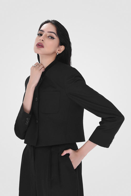 Black Casual Jacket kevincollin.com
